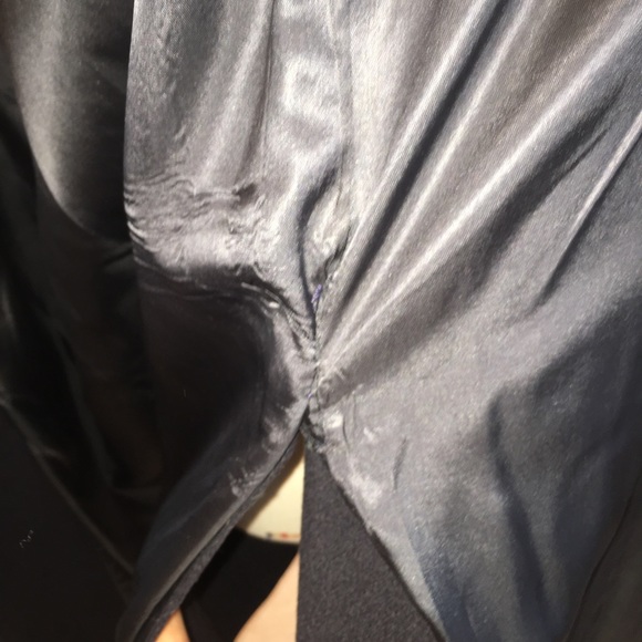 Vintage US AIR tailored navy wool coat, 12R - Picture 8 of 8